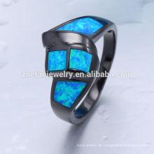 verrückte Schmuck Ehering Opal Rough 925 Silber Ringe Zubehör für die Frau